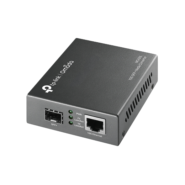 Tp-Link MEDIA CONVERTOR, Omada 10G Multi-Gigabit SFP, 1× SFP+, 1 × 1G/2.5G/5G/10Gbps RJ-45, MC420L