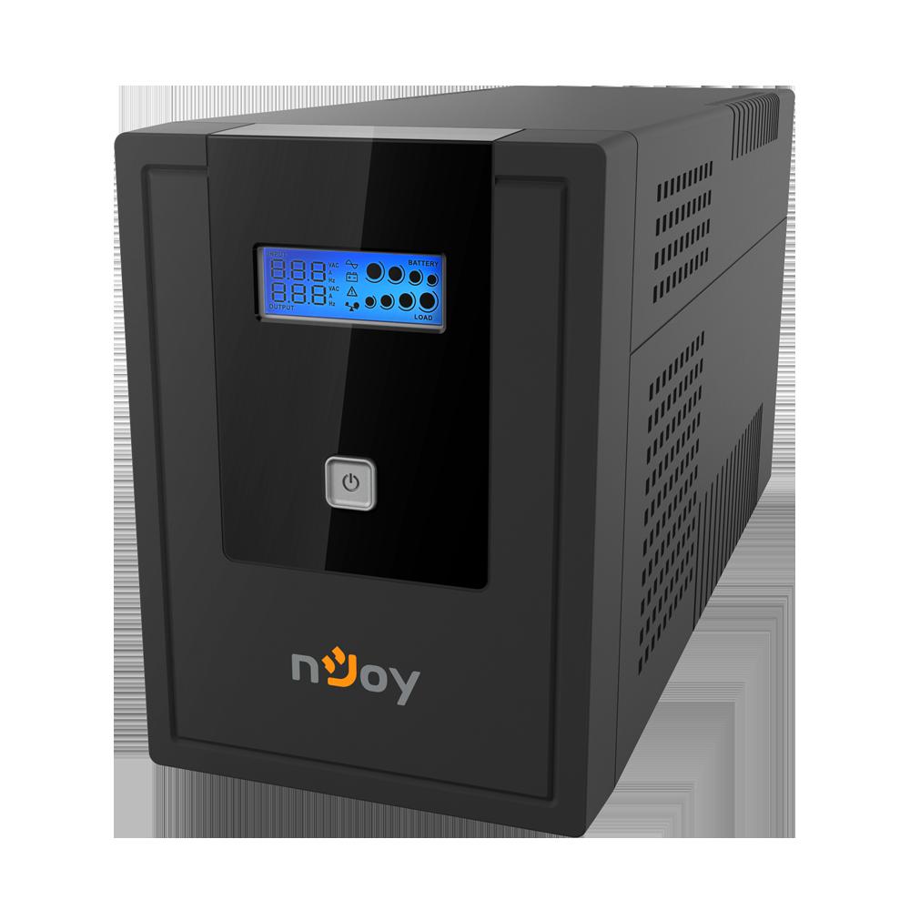 Njoy UPS, Cadu 1500, Line Int. cu management, mini tower, 1500VA/900W, AVR, UPCMTLS615HCAAZ01B