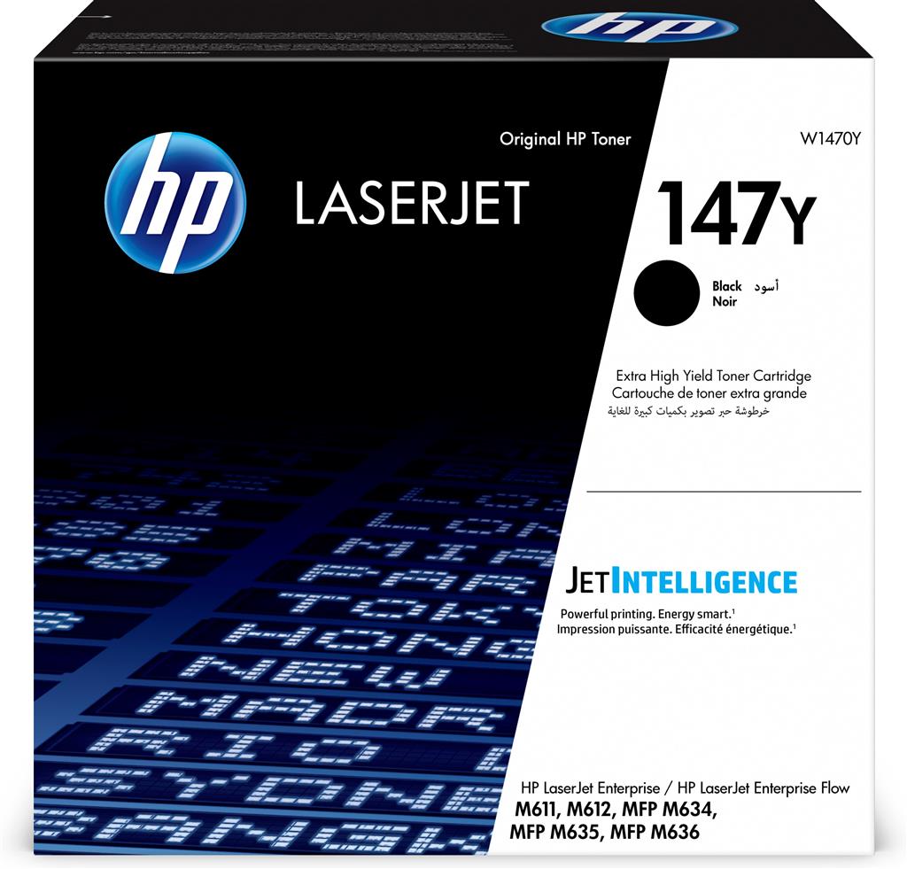 HP Toner Original Black, nr.147Y pentru M611|M612, 42K, W1470Y
