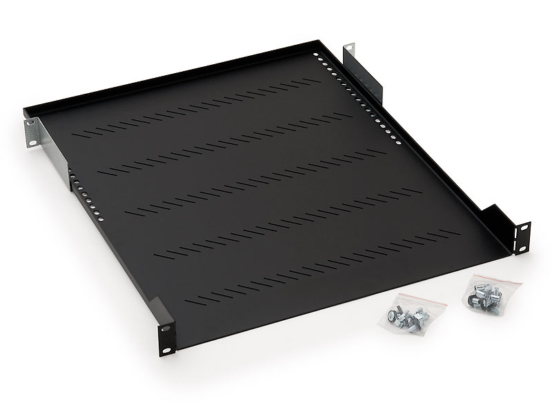 Triton RAFT FIX perforat 1U, pt rack 19 inch, adancime 950 mm, sarcina maxima 40 Kg, RAB-UP-950-A1