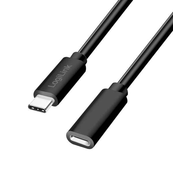 Logilink CABLU alimentare si date, pt. smartphone, USB 2.0, USB Type-C (T) la USB Type-C (M), CU0210