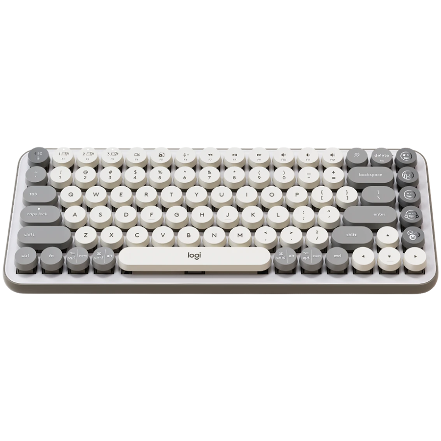 Logitech POP ICON KEYS - OFF WHITE - US INTL - BT - INTNL-973, 920-013072