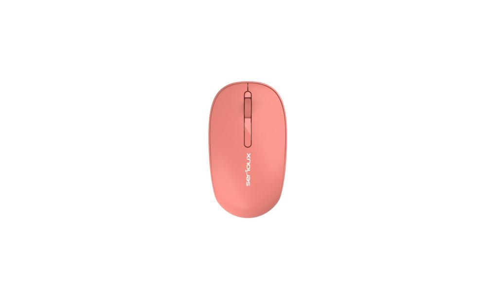 SERIOUX Mouse Spark 215 Wireless Portocaliu, Senzor: Optic, DPI: 1000, conexiune, SRXM-SPK215-OG