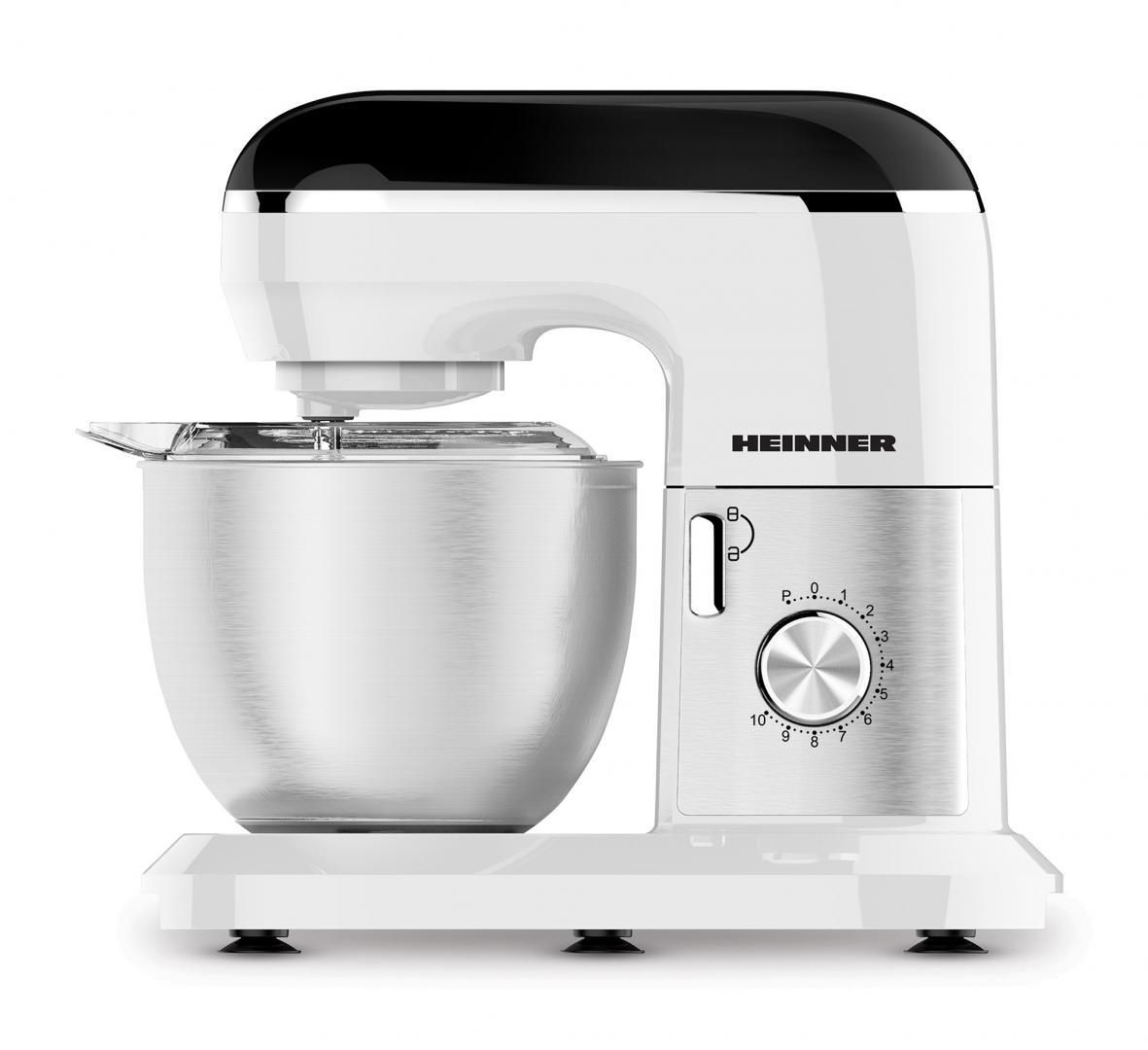 HEINNER Mixer planetar GalaxyGourmet, HPM-1010WHBK