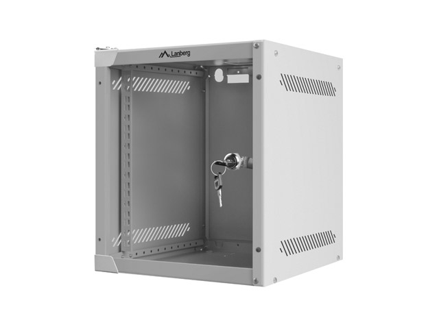 Lanberg Dulap rack 10" perete 6U / 280x310 gri, WF10-2306-10S