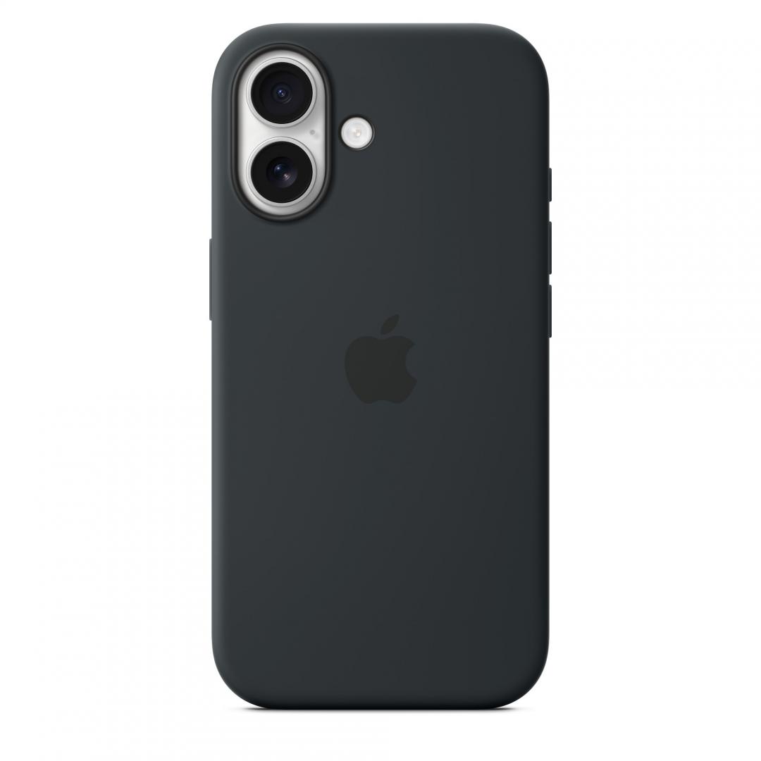 APPLE iPhone 17 Silicone Case with MagSafe - Black, MGF14ZM/A - imagine 5