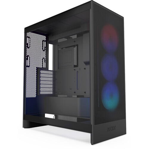 NZXT Carcasa H7 Flow RGB (2024), Mid-Tower, ATX, Negru, CM-H72FB-R1