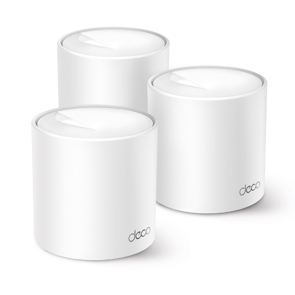 Tp-Link MESH, wireless, router AX1500, pt interior, 1500 Mbps, port LAN, WAN, 2.4, Deco X10(3-pack)