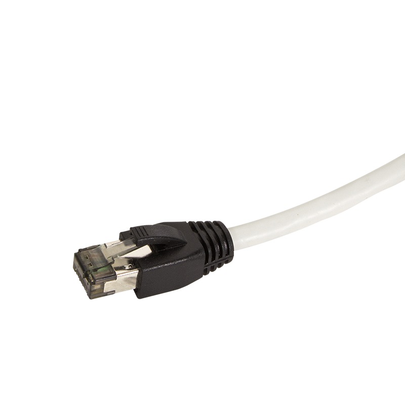 Logilink PATCH CORD S/FTP Cat8.1, LSZH, cupru, 1 m, gri, AWG26, dublu ecranat, CQ8032S