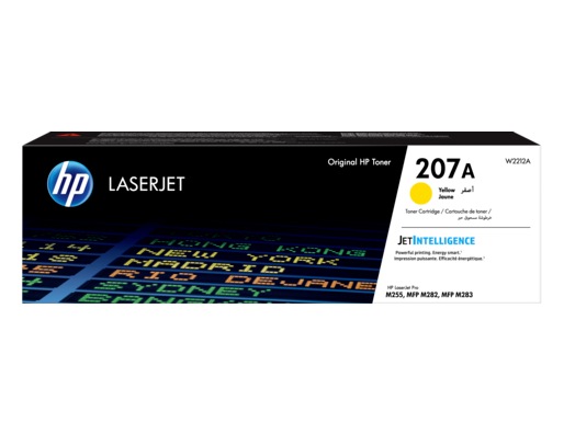 HP Toner Original Yellow, nr.207A pentru Color LaserJet Pro M255|M282|M283, 1.25K, W2212A