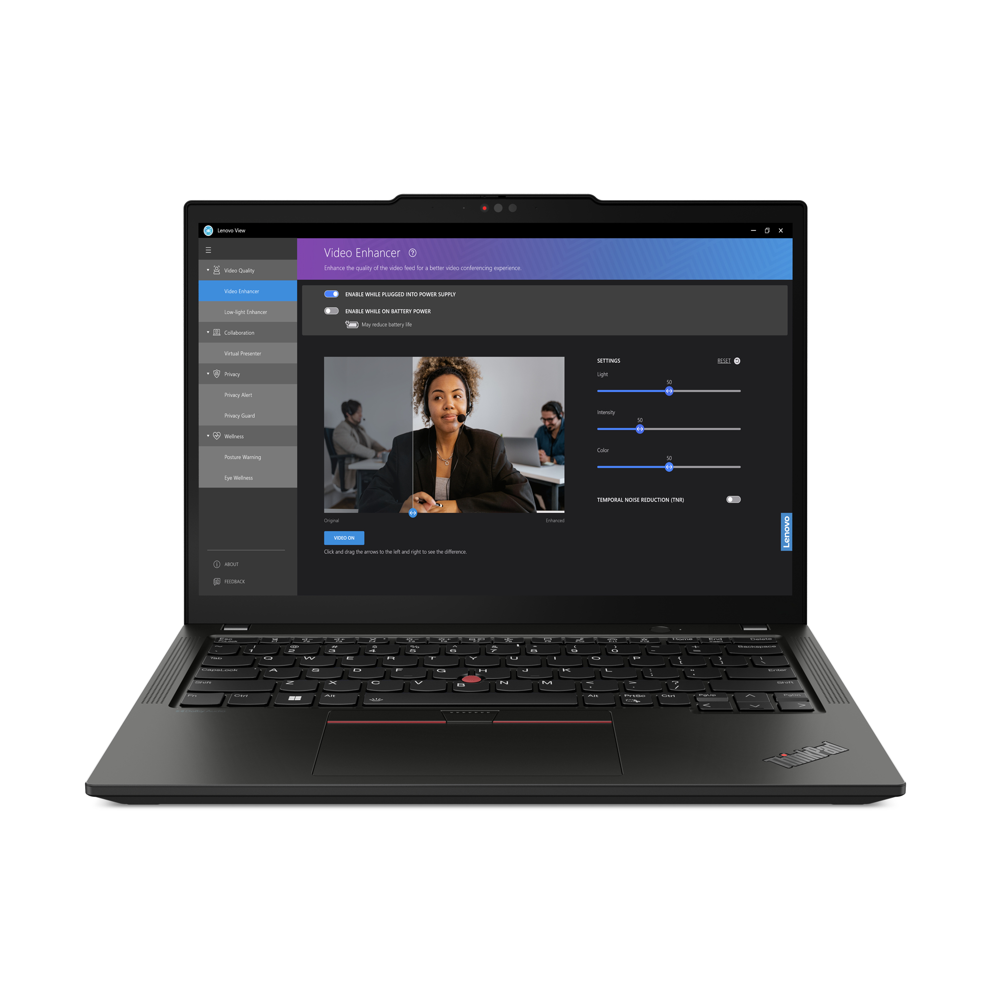 Lenovo Notebook TPX13 G4 CI7-1355U 13" 16GB/512GB W11P, 21EX004ERI - imagine 3