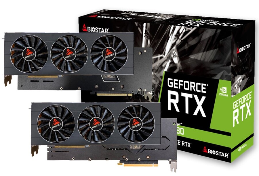 BIOSTAR Placa video nVidia GeForce RTX 3080 10GB, VN3816RMT3