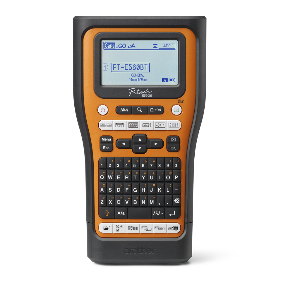 BROTHER Imprimanta Transfer Termic 180dpi PT-E560BTSP, Viteza de tiparire: 30mm/s, PTE560BTSPQL1