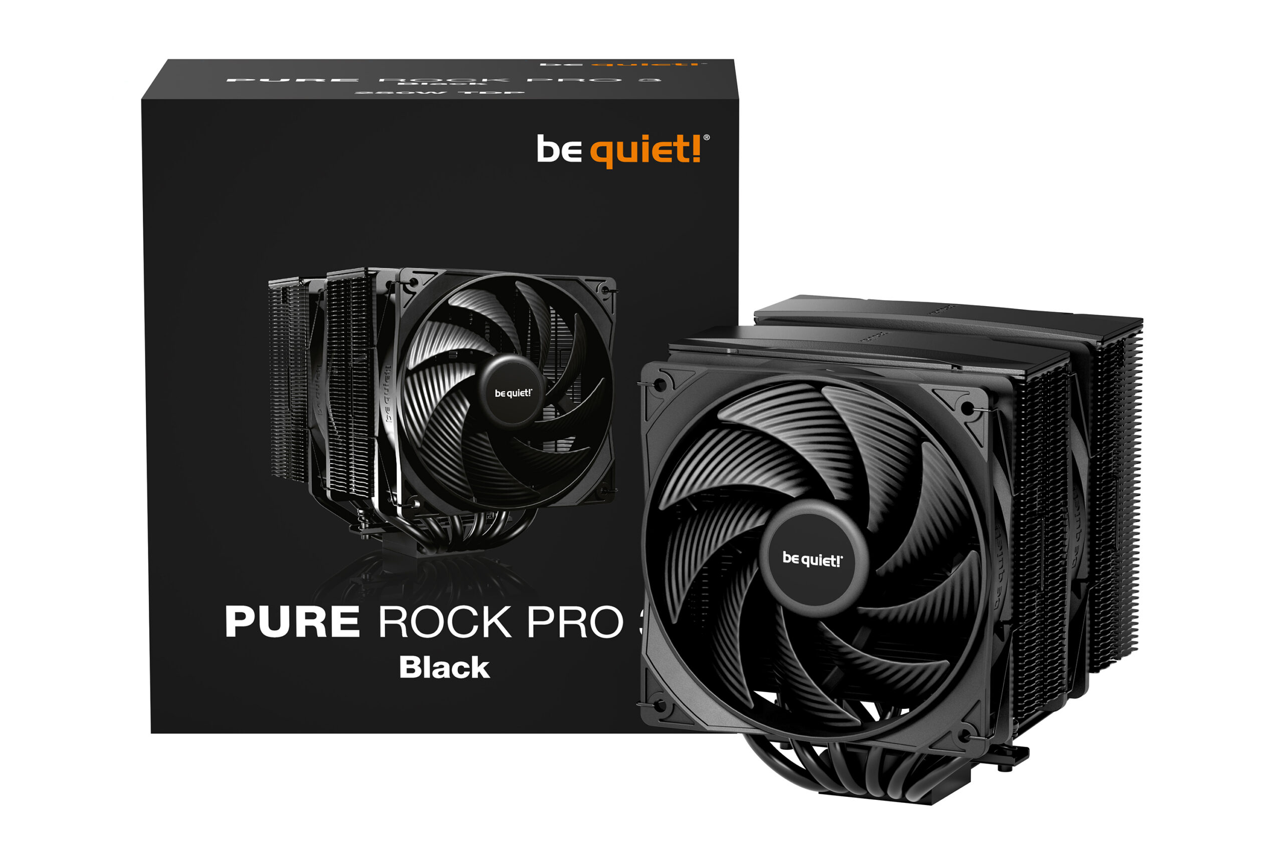 Be Quiet COOLER #Pure Rock Pro 3 Black skt. Intel si AMD, racire cu aer, vent. 120mm, 2000, BK042 - imagine 5