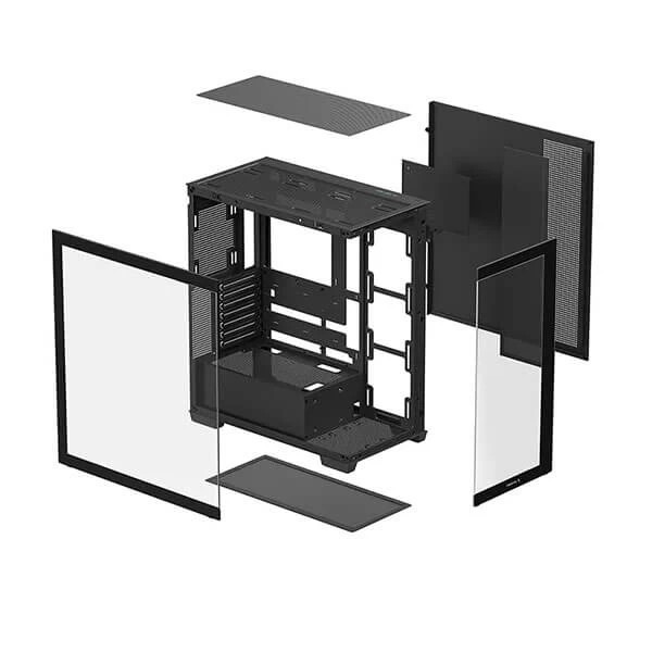 Deepcool CARCASA CG580, R-CG580-BKNDA0-G-1 - imagine 3