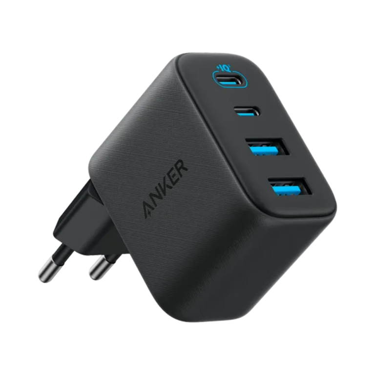 Anker Alimentator retea Zolo,50W, 4-Port 2x USB-C, 2x USB-A, negru ", A121EG11