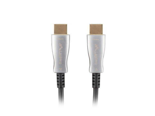 Lanberg Cablu HDMI M/M v2.0 20 m optic ng AOC, CA-HDMI-20FB-0200-BK