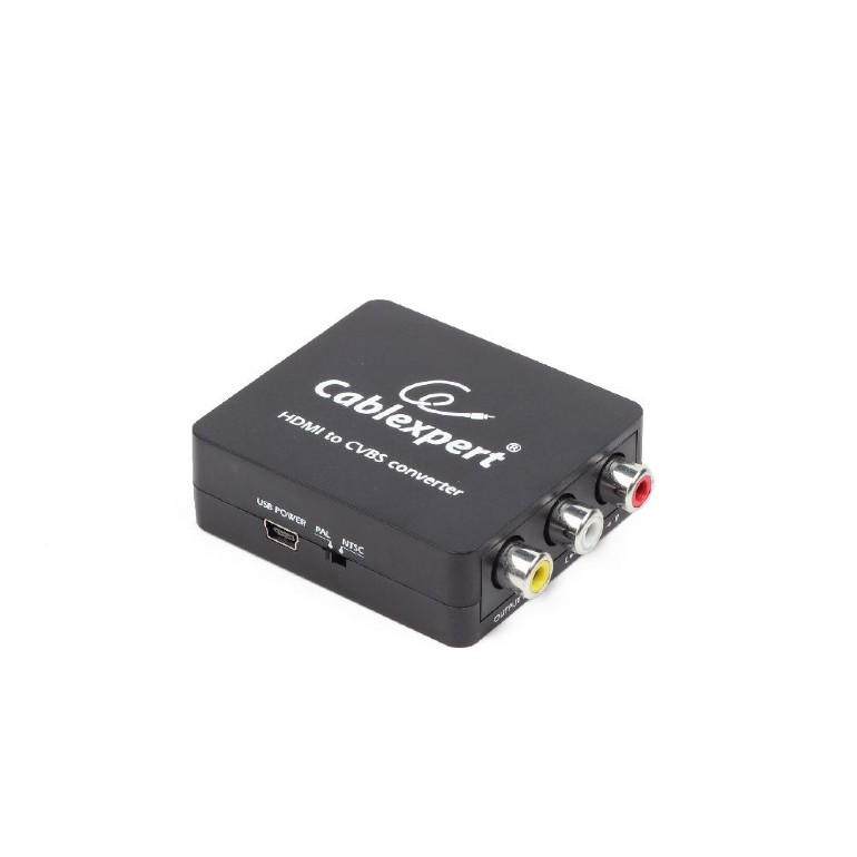 Gembird ADAPTOR video, splitter HDMI (M) la Composite video + audio L/R (M) x 2, DSC-HDMI-CVBS-001