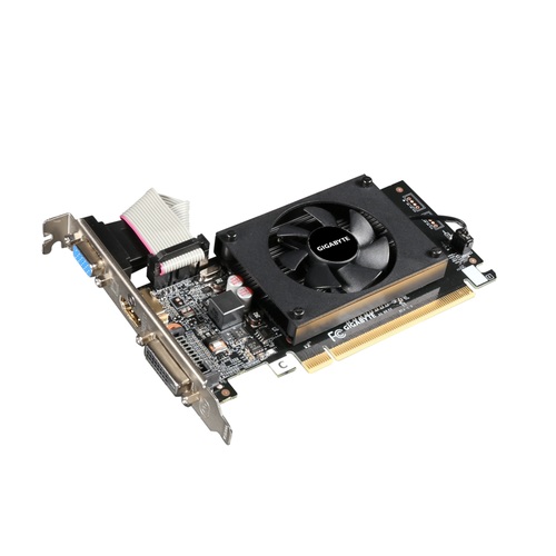 Gigabyte PLACA VIDEO GeForce GT 710, 2 GB GDDR3 64 biti, PCI Express 2.0 x 16, HDMI, GV-N710D3-2GL - imagine 2