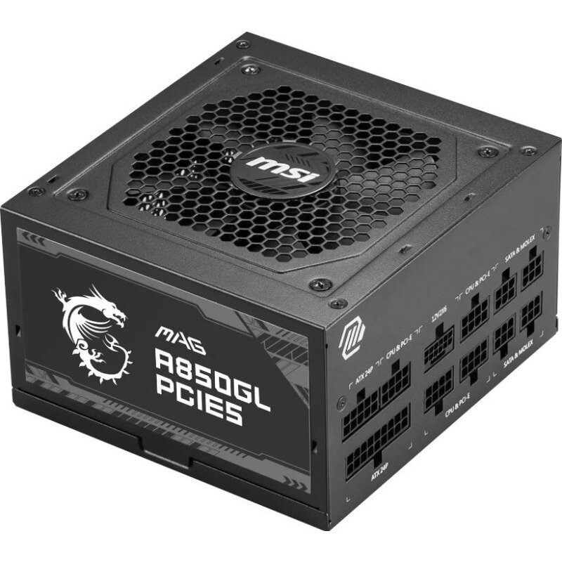 MSI 850W POWER SUPPLY, MAG A850GL PCIE5