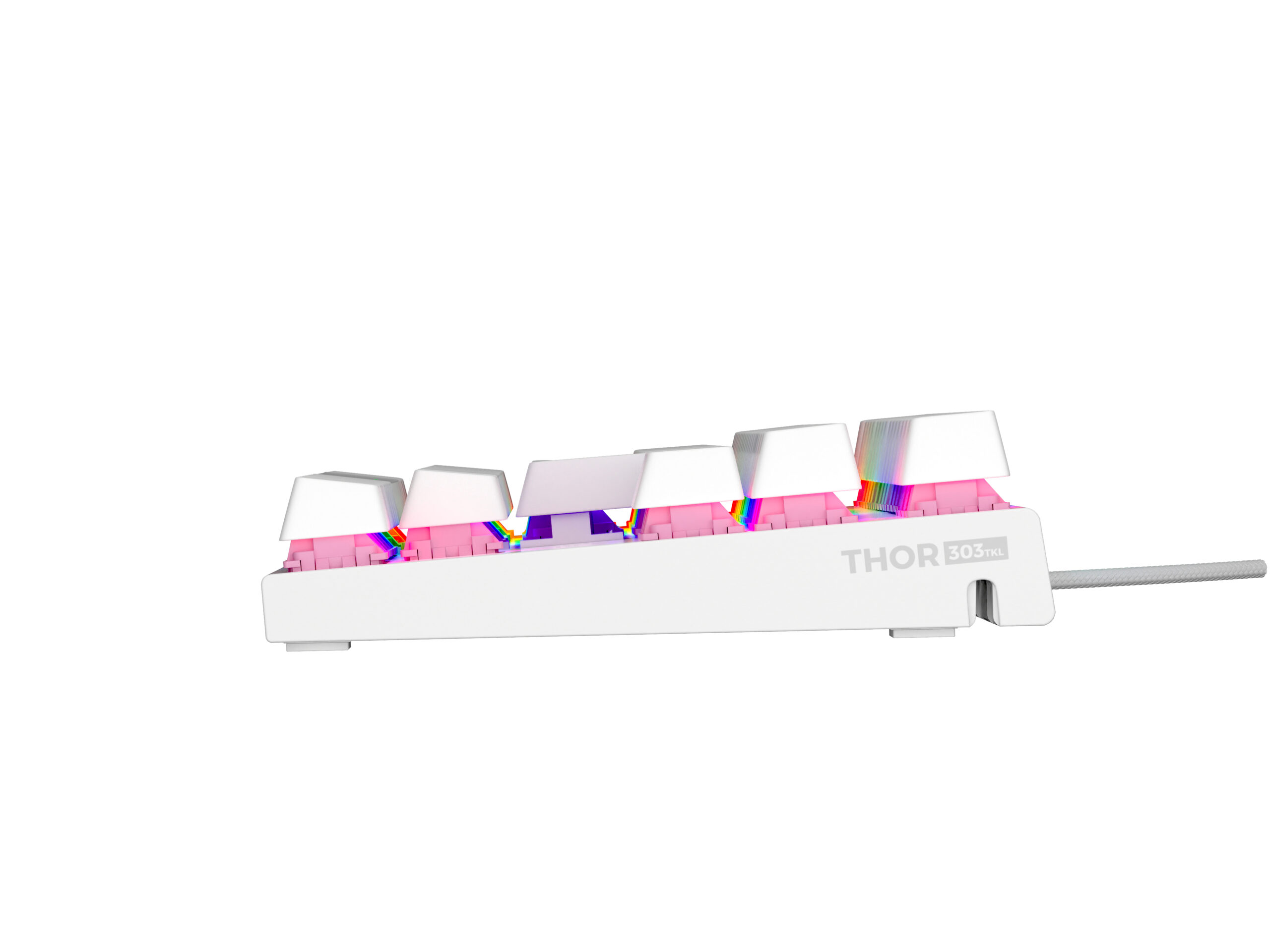 Genesis Tastatura Thor 303 TKL P alb, NKG-2063 - imagine 6