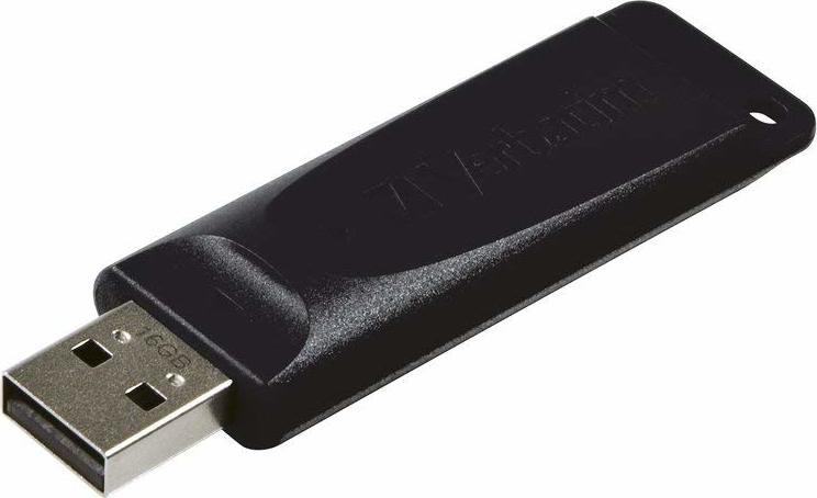 Verbatim MEMORIE USB StoreNGo SLIDER 16GB USB 2.0 NEGRU, 98696