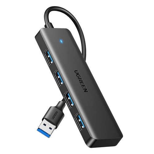 UGreen HUB extern, CM219 porturi USB: USB 3.0 x 4, conectare prin USB 3.0, aluminiu, lungime, 25851