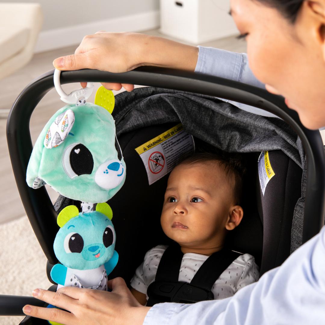 TOMY JUCARIE PENTRU BEBELUSI DE AGATAT, 3IN1, LAMAZE, T27469 - imagine 3