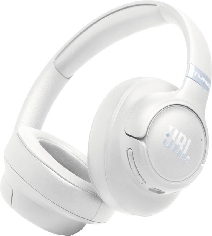 JBL Tune 780NC, Autonomie 76 ore, Bluetooth 6.0, Alb, JBLT780NCWHT