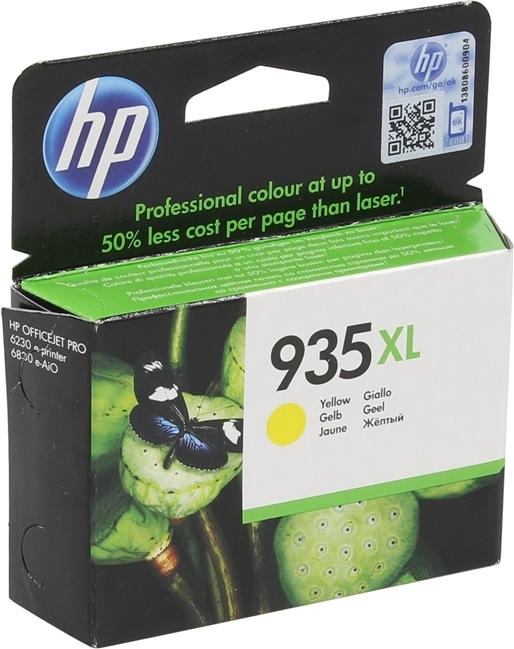 HP Cartus Cerneala Original Yellow, nr.935XL pentru OfficeJet Pro 6830, C2P26AE