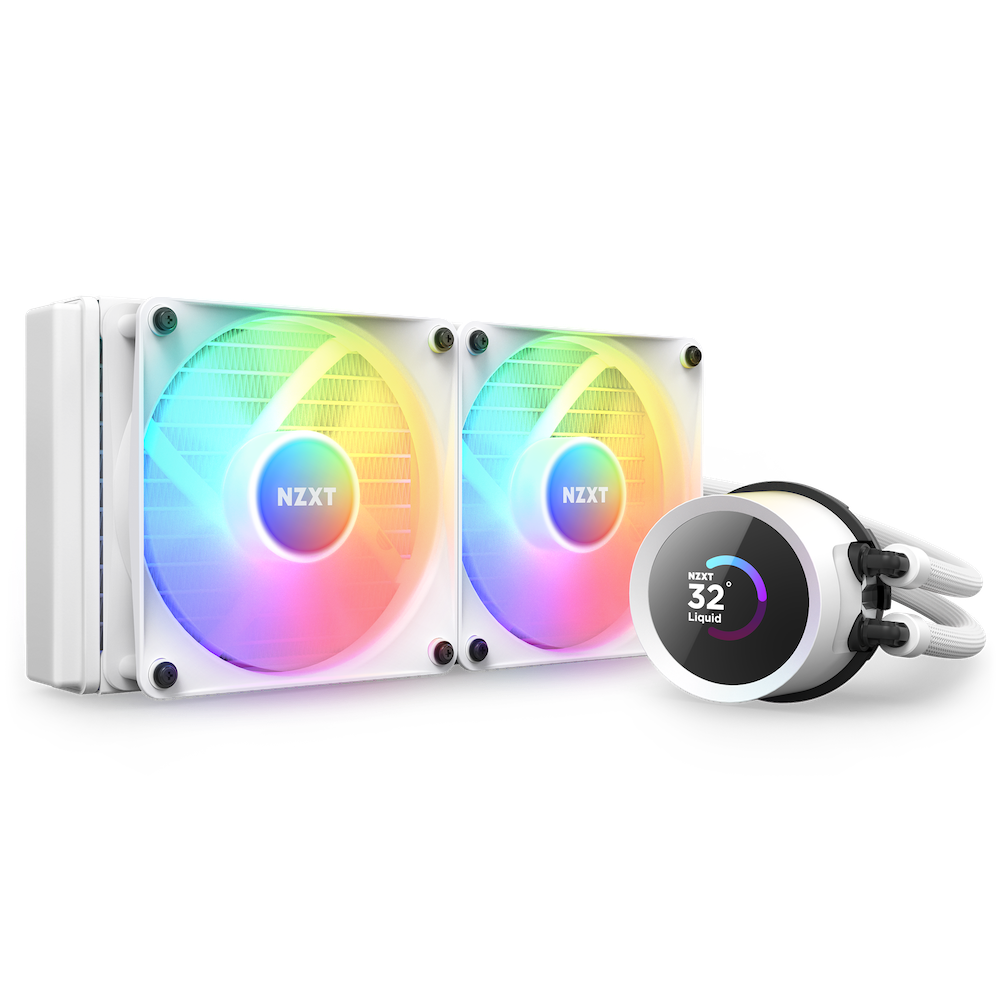 NZXT Cooler Kraken 240 RGB, RL-KR240-W1