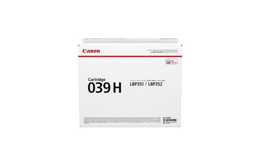 Canon Toner Original Black, CRG-039H pentru I-Sensys LBP 351X|LBP 352X, 25K, 0288C001AA