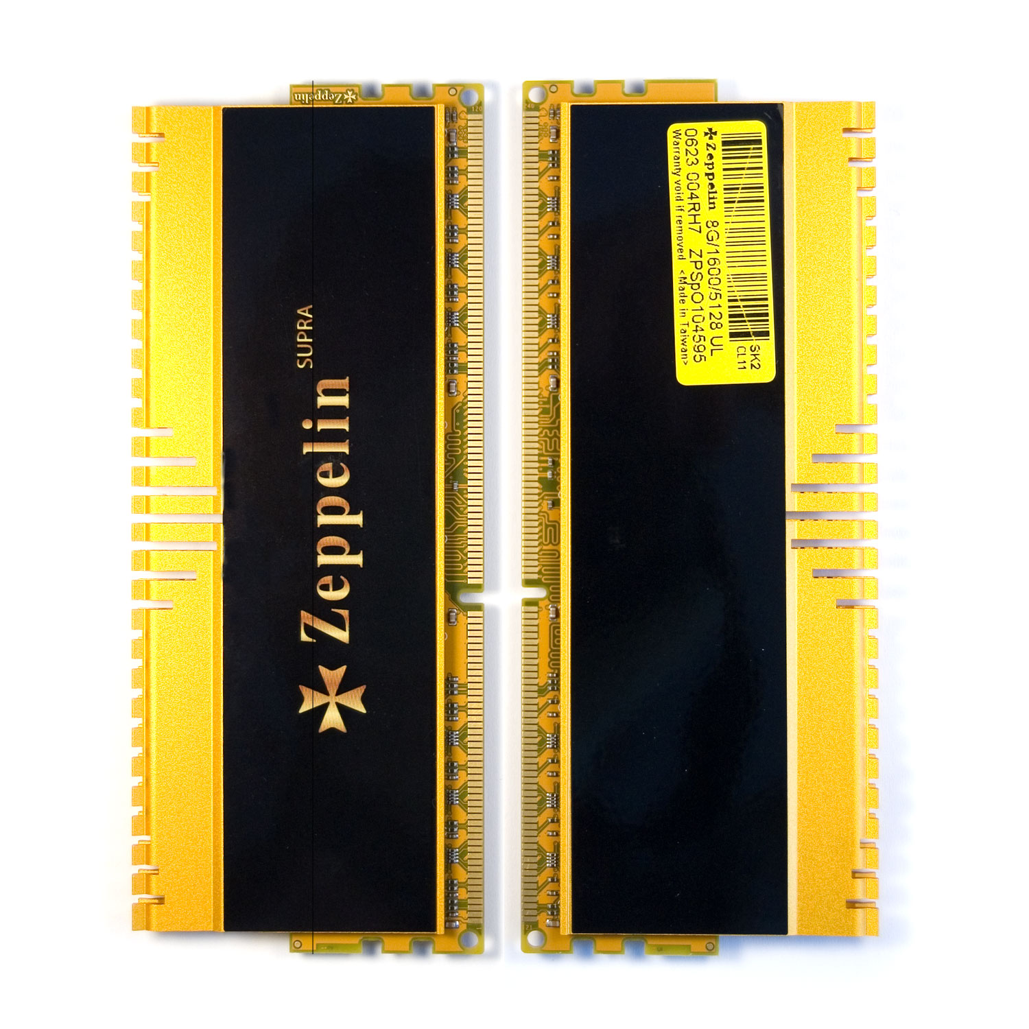 Zeppelin MEMORIE DDR DDR3 16GB frecventa 1600 Mhz, (kit 2x 8GB) dual, ZE-DDR3-16G1600-RD-GM-KIT