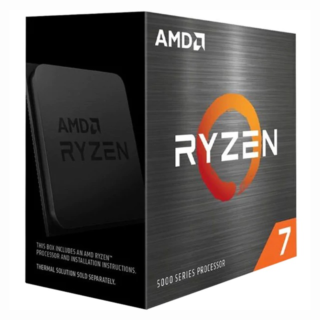 AMD CPU, skt. AM4 Ryzen 7, 5800X, frecventa 3.8 GHz, turbo 4.7 GHz, 8 nuclee, 100-100000063WOF