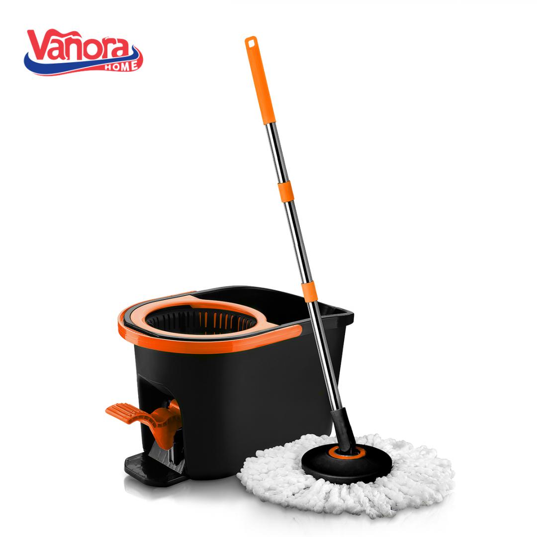 VANORA SET CURATENIE CU PEDALA, MASTER CLEAN STEP, VN-PP-BLK12