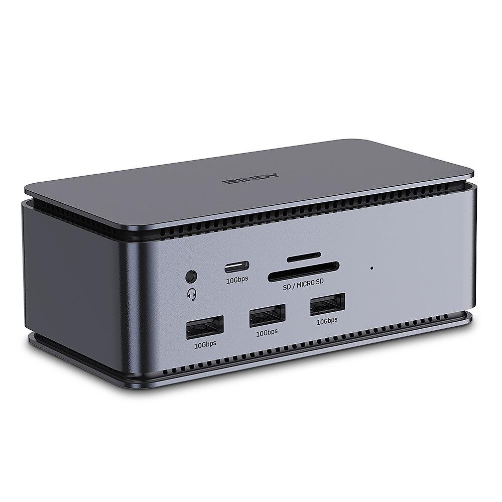 Lindy DSTPro USB4 Laptop Dock. Station, LY-43372