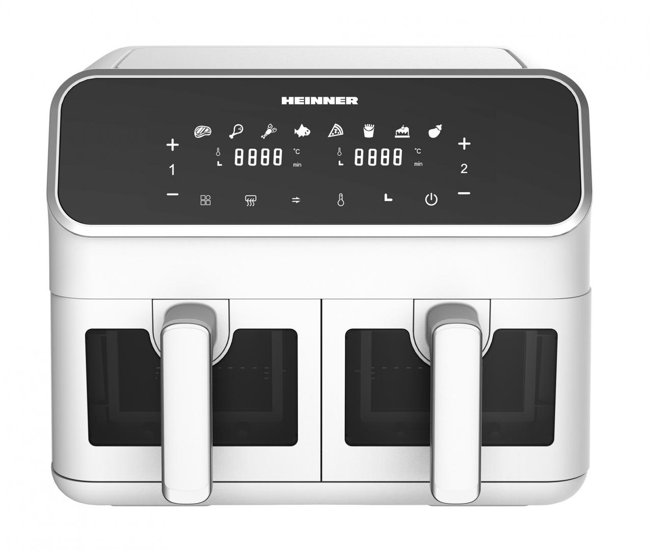 HEINNER FRITEUZA DUBLA CU AER CALD DUALFRY SUPREME, HAF-H8DB17WH
