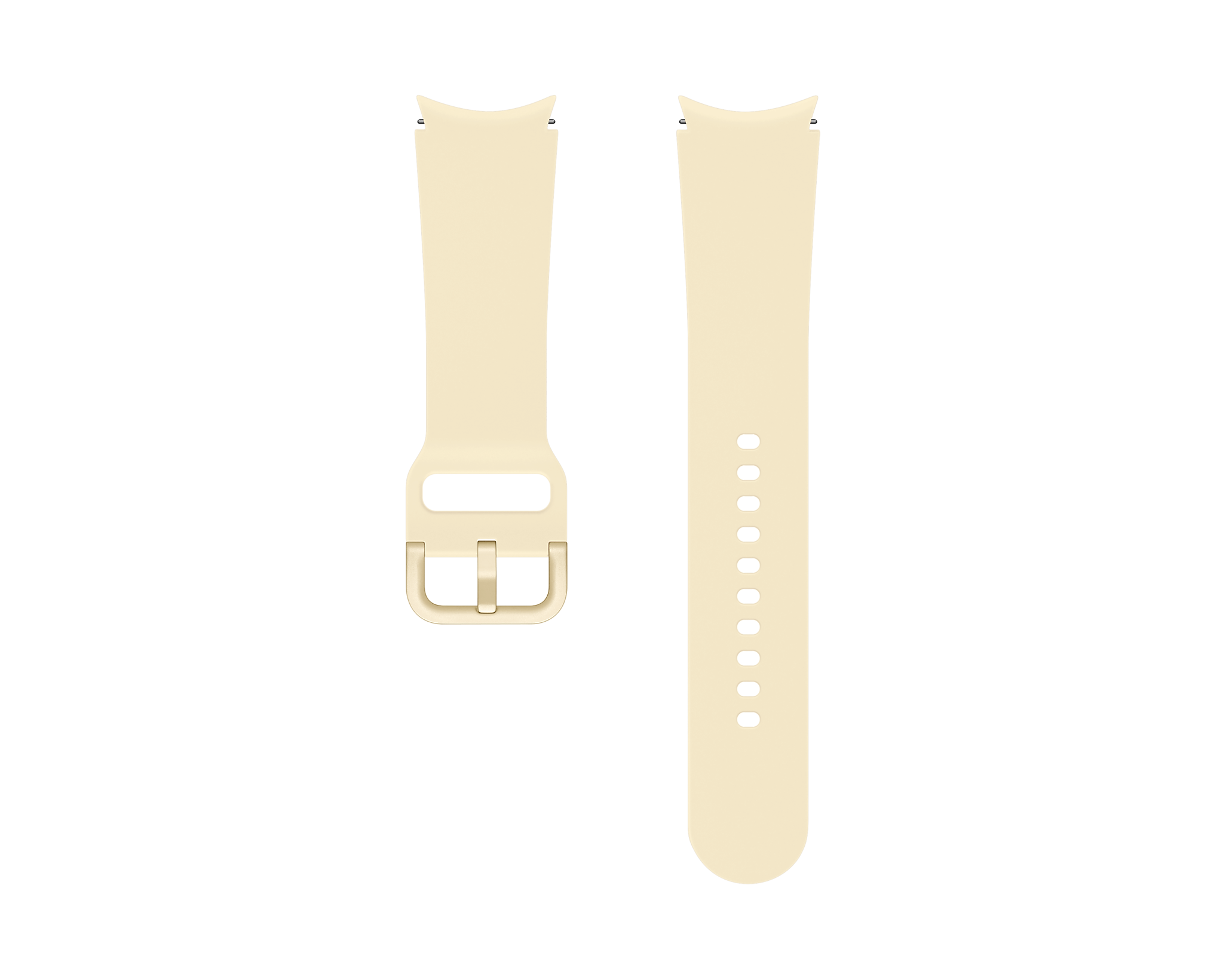 Samsung Watch4/Watch4 Classic; Sport Band 20mm M/L; Beige (2nd Wave color), ET-SFR87LUEGEU
