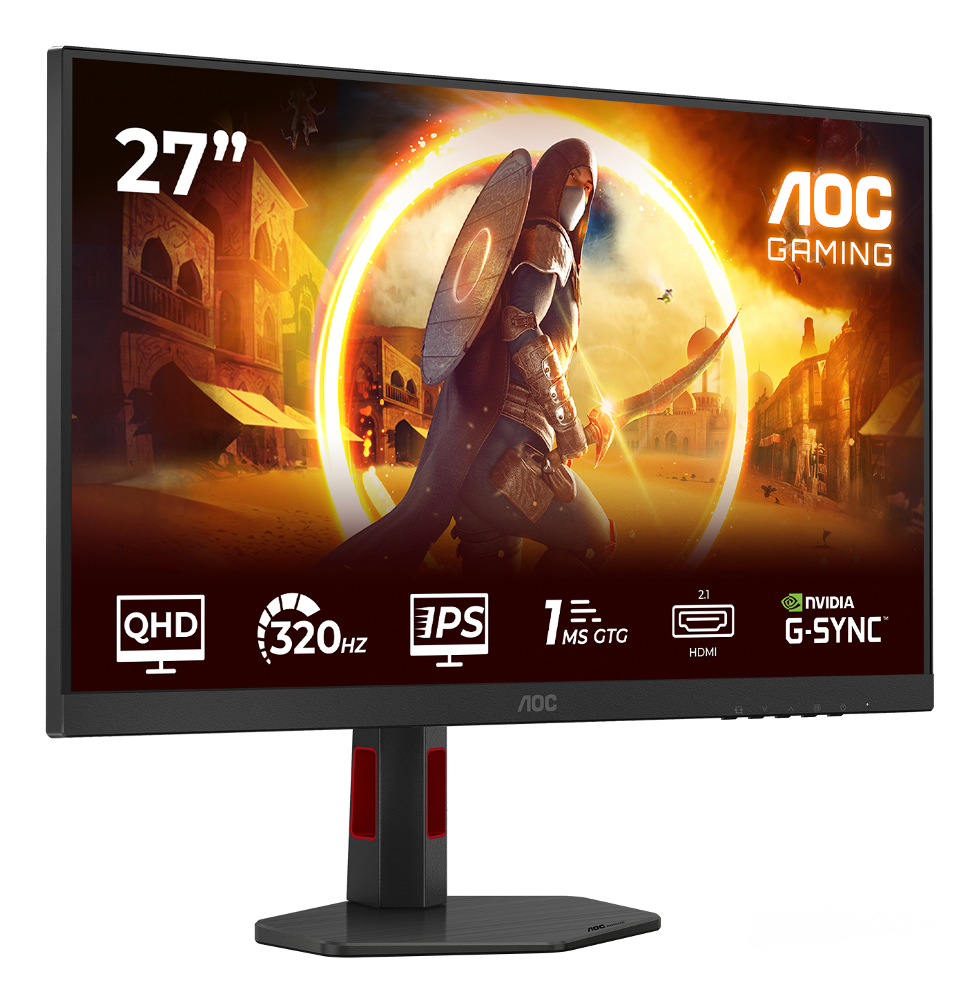 AOC Monitor 27", Q27G4SRU - imagine 2