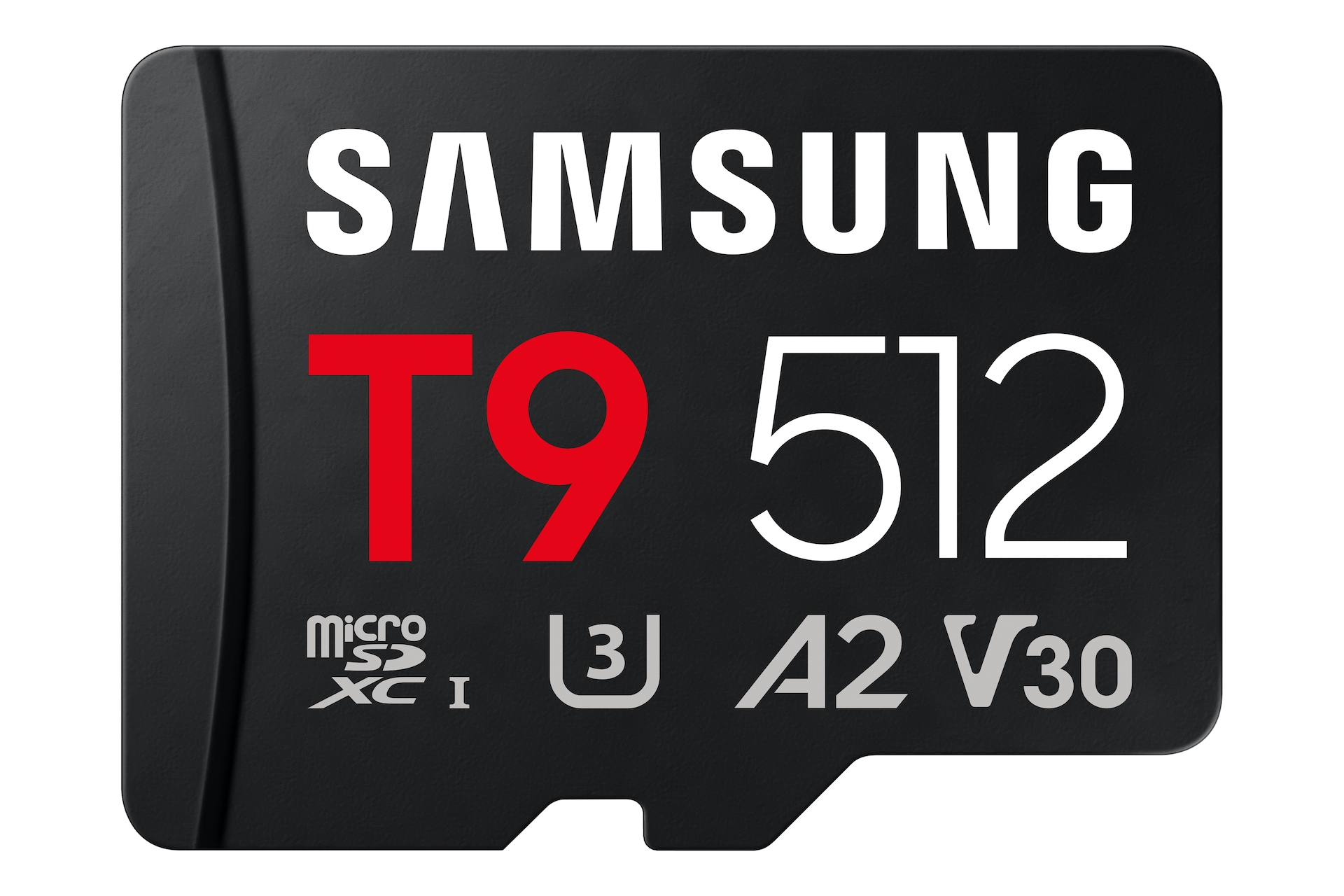 Samsung T9 microSD memory card 512GB up to 200MB/s read and 130MB/s write, MB-MH512T/WW