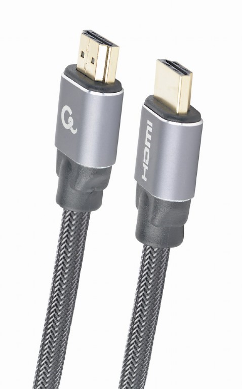Gembird CABLU video, HDMI (T) la HDMI (T), 5m, premium, conectori auriti, rezolutie, CCBP-HDMI-5M