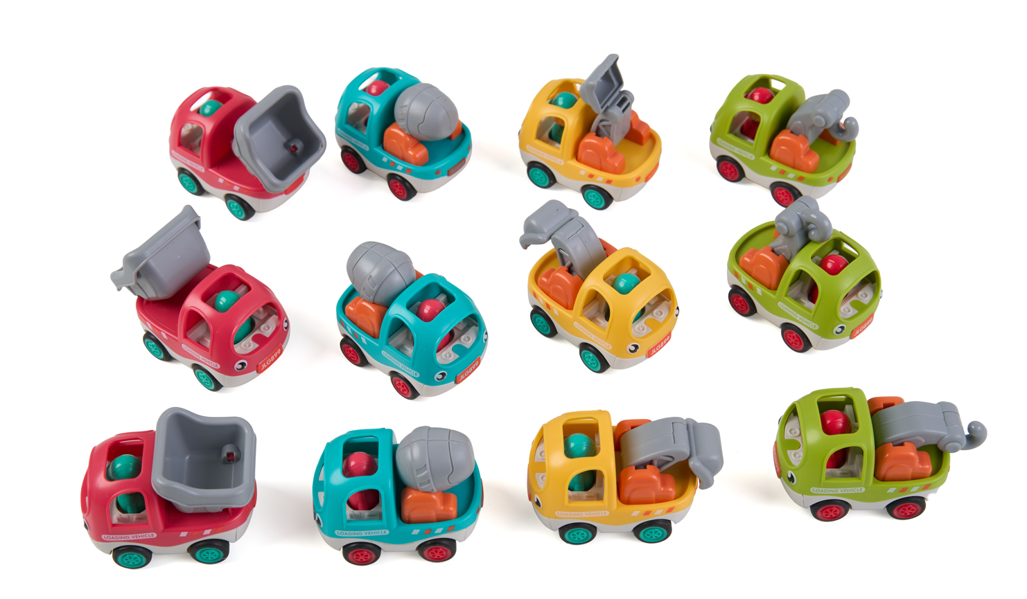 MomKi MASINUTA MINI, PULL BACK, DIVERSE MODELE SI CULORI, MOMKI899-42D