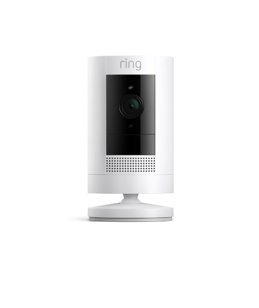RING Stick Up Cam, Indoor/Outdoor Wire Free 1080p Security, B0C5QRZ47P
