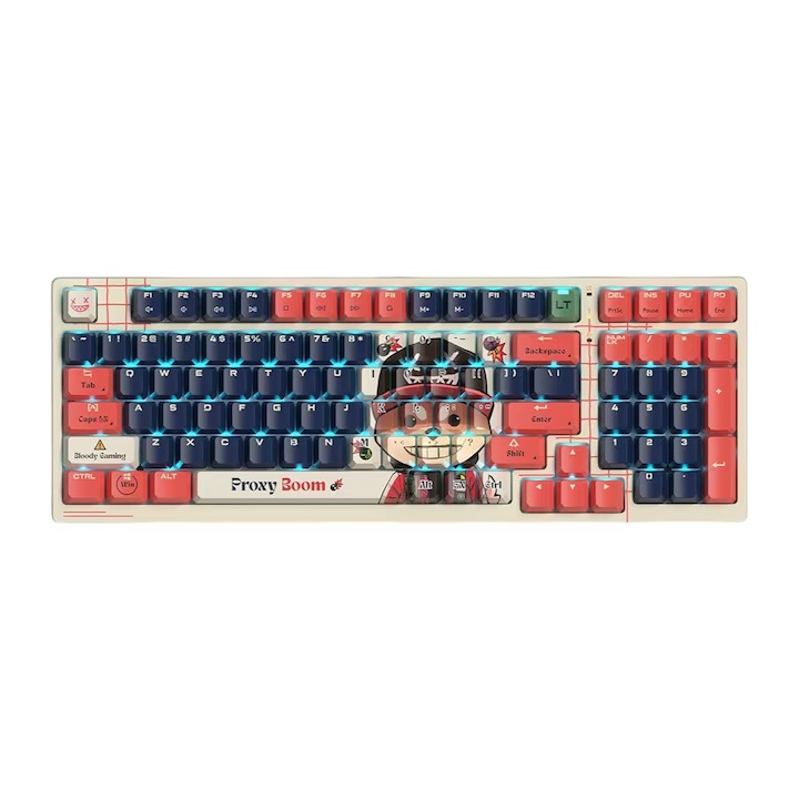 A4Tech Tastatura gaming Bloody AT98 Alpha Optical Switch Performance Keyboard USB, AT98 Proxy Boom - imagine 2