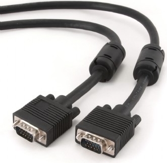 Gembird CABLU video, VGA (T) la VGA (T), 5m, premium, dublu ecranat, negru, CC-PPVGA-5M-B