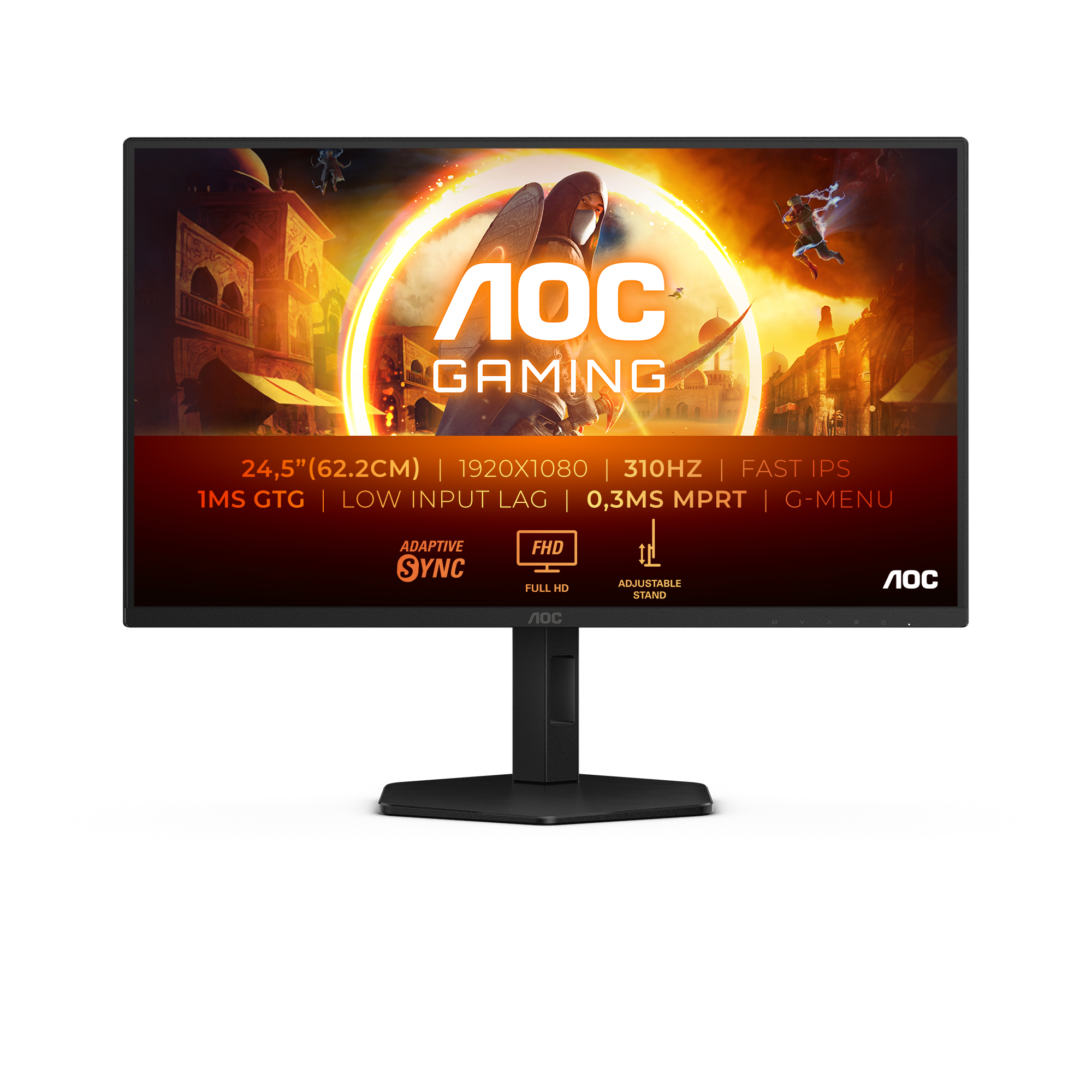AOC Monitor 25", 25G4SXU