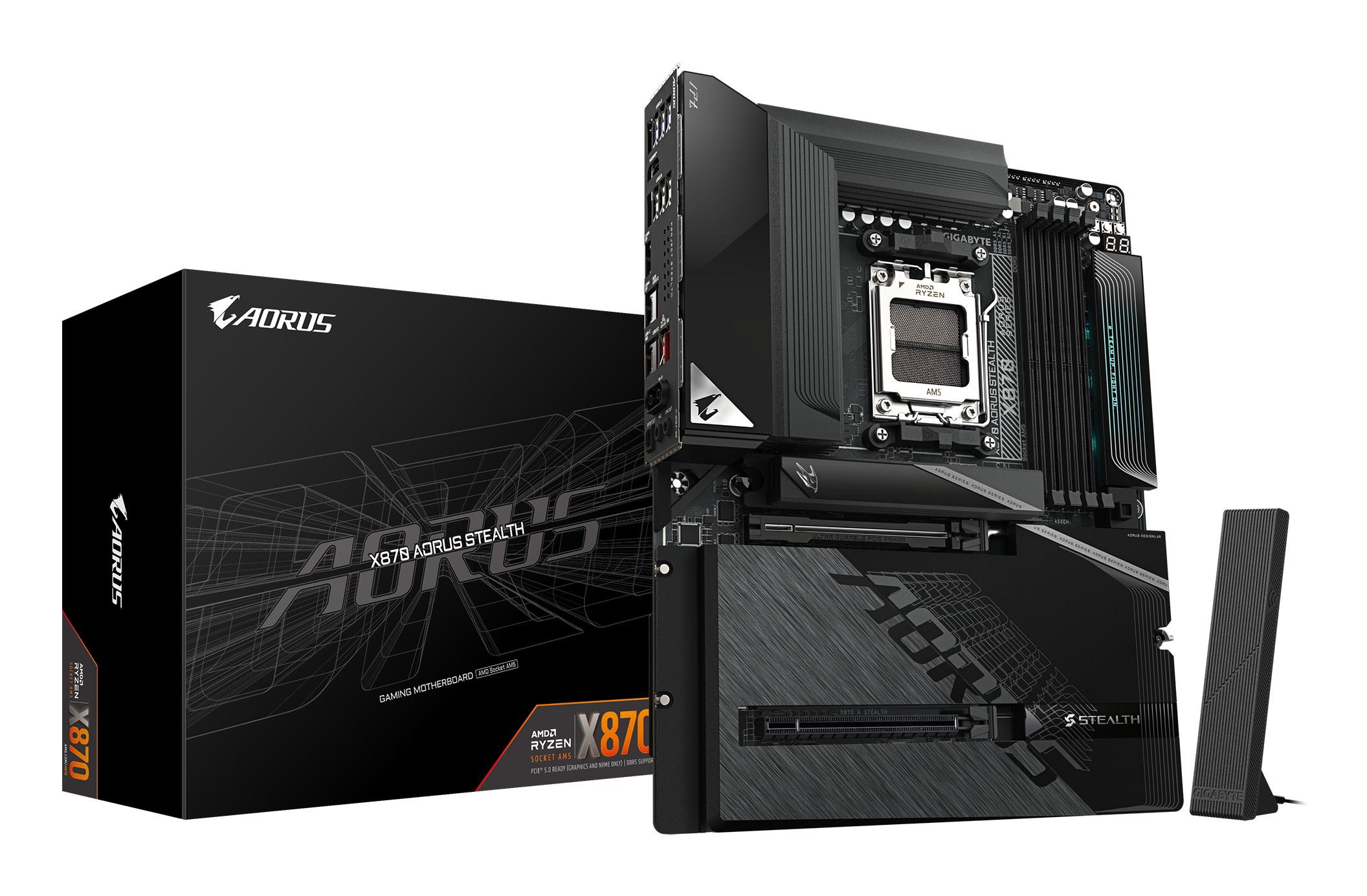 Gigabyte MB X870 AORUS STEALTH", X870 A STEALTH