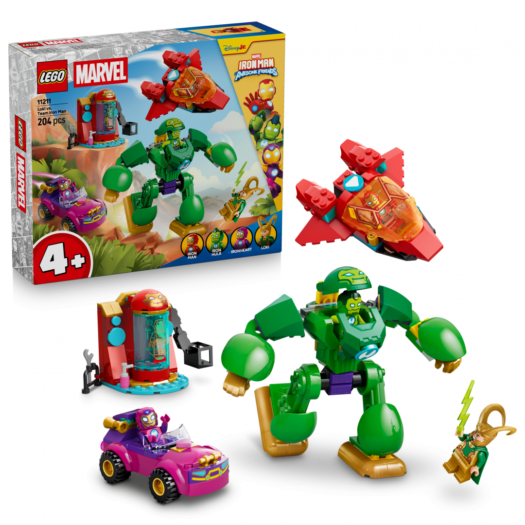 LEGO LOKI VS ECHIPA LUI IRON MAN, LEGO11211