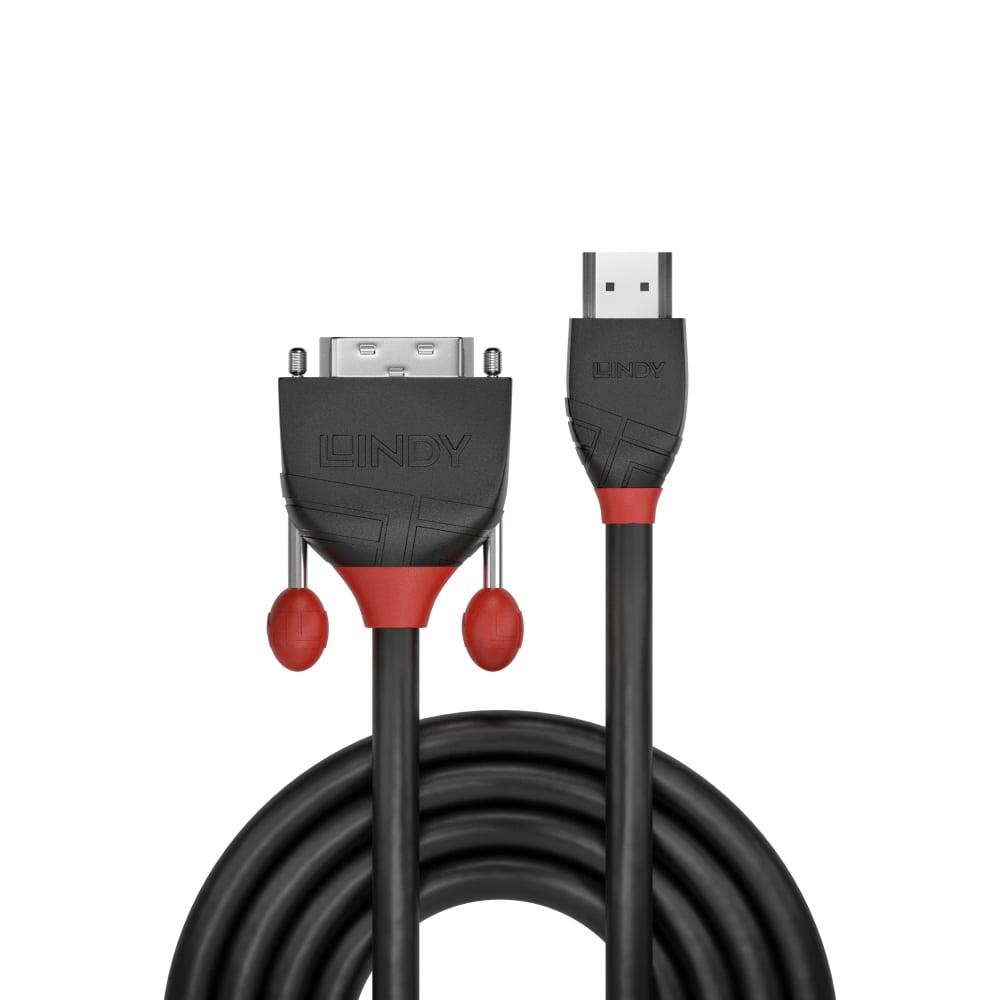 Lindy Cablu HDMI la DVI-D 1m, negru, LY-36271