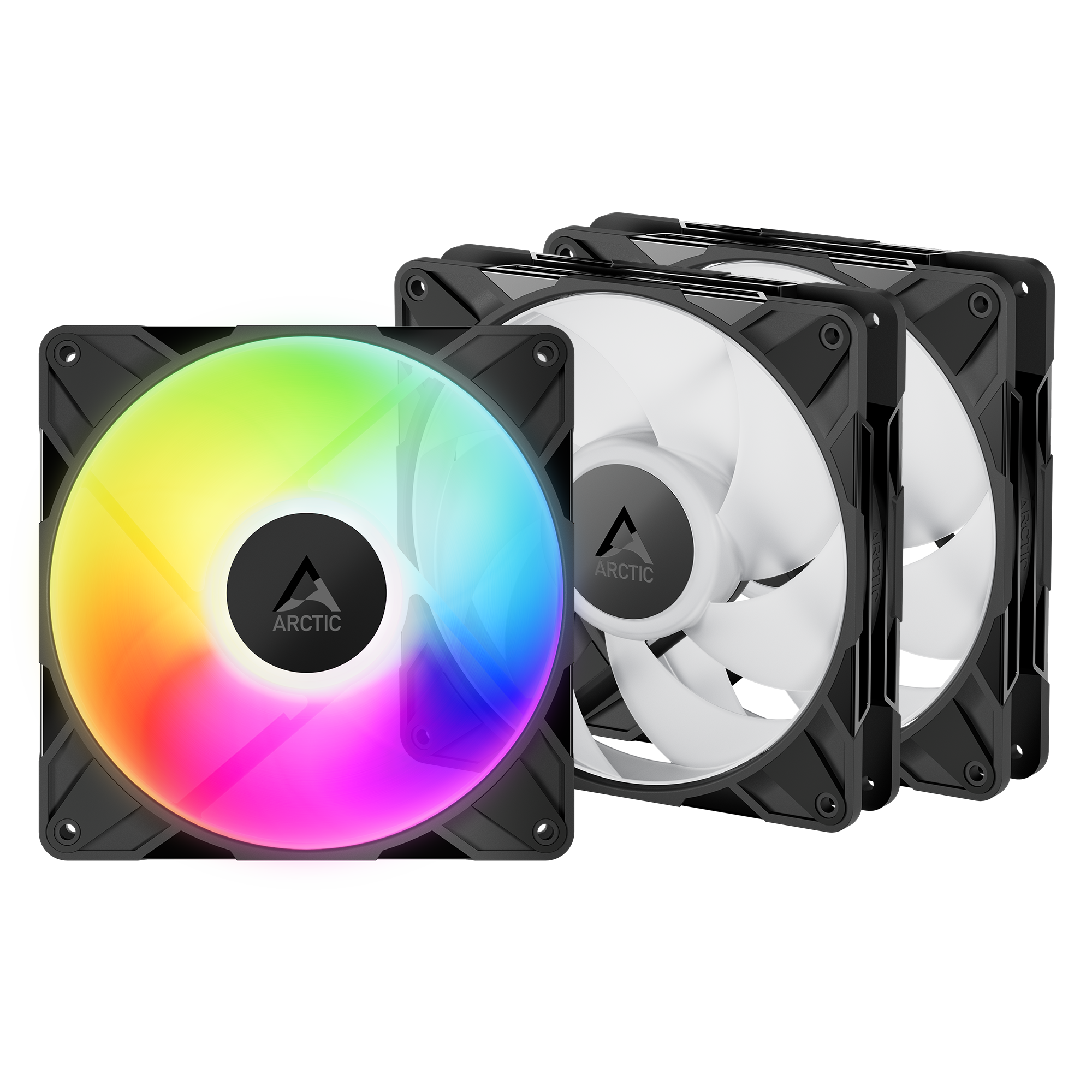 Arctic Set 3 ventilatoare P14 Pro A-RGB - 3 Pack, 140mm, 600 - 3000 RPM, FDB, 110 cfm, ACFAN00320A